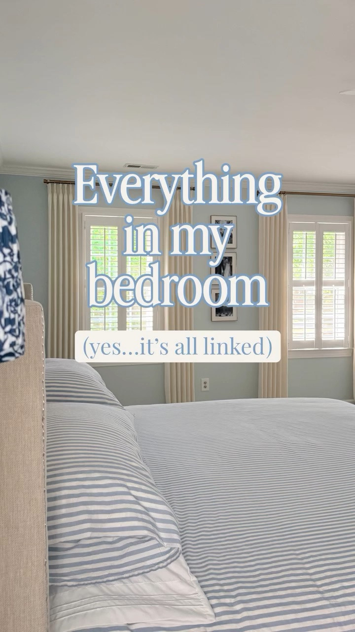 If you’ve ever asked about anything in our bedroom…this is everything 🤍

These are the pieces that made the biggest difference in this space—and honestly, the ones I’d buy again without overthinking.

From the duvet to the nightstands to the little details…it’s all linked for you!

#classichome #grandmillennialdecor #southernhome #bedroomstyle

#LTKHome