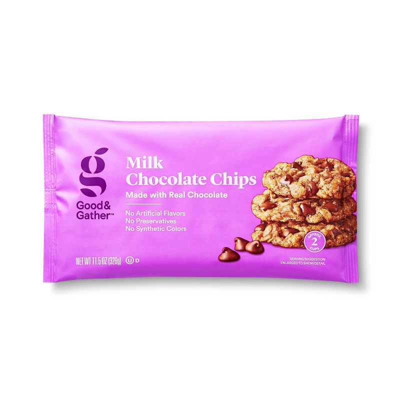 Milk Chocolate Morsels - 11.5oz - Good & Gather™ | Target