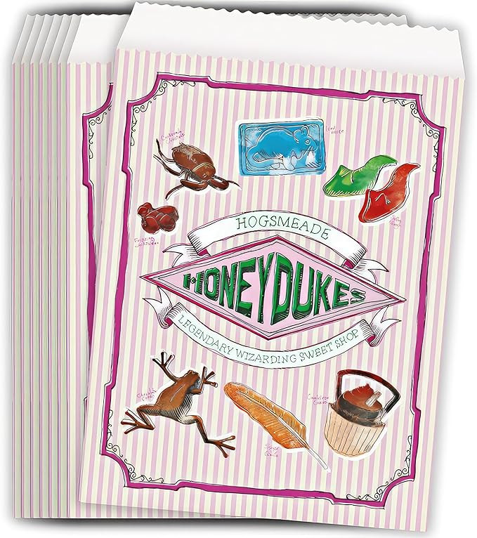 Unique Industries Harry Potter Paper Treat Bags - 8.6" x 6.5" (8 Pcs) | Premium & Multicolor Pape... | Amazon (US)
