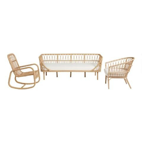 Lenco All Weather Wicker Outdoor Seating Collection | World Market