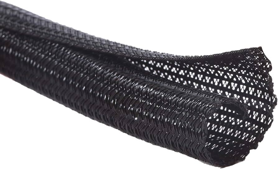 Alex Tech 25ft - 1/2 inch Cord Protector Wire Loom Tubing Cable Sleeve Split Sleeving for USB Aud... | Amazon (US)