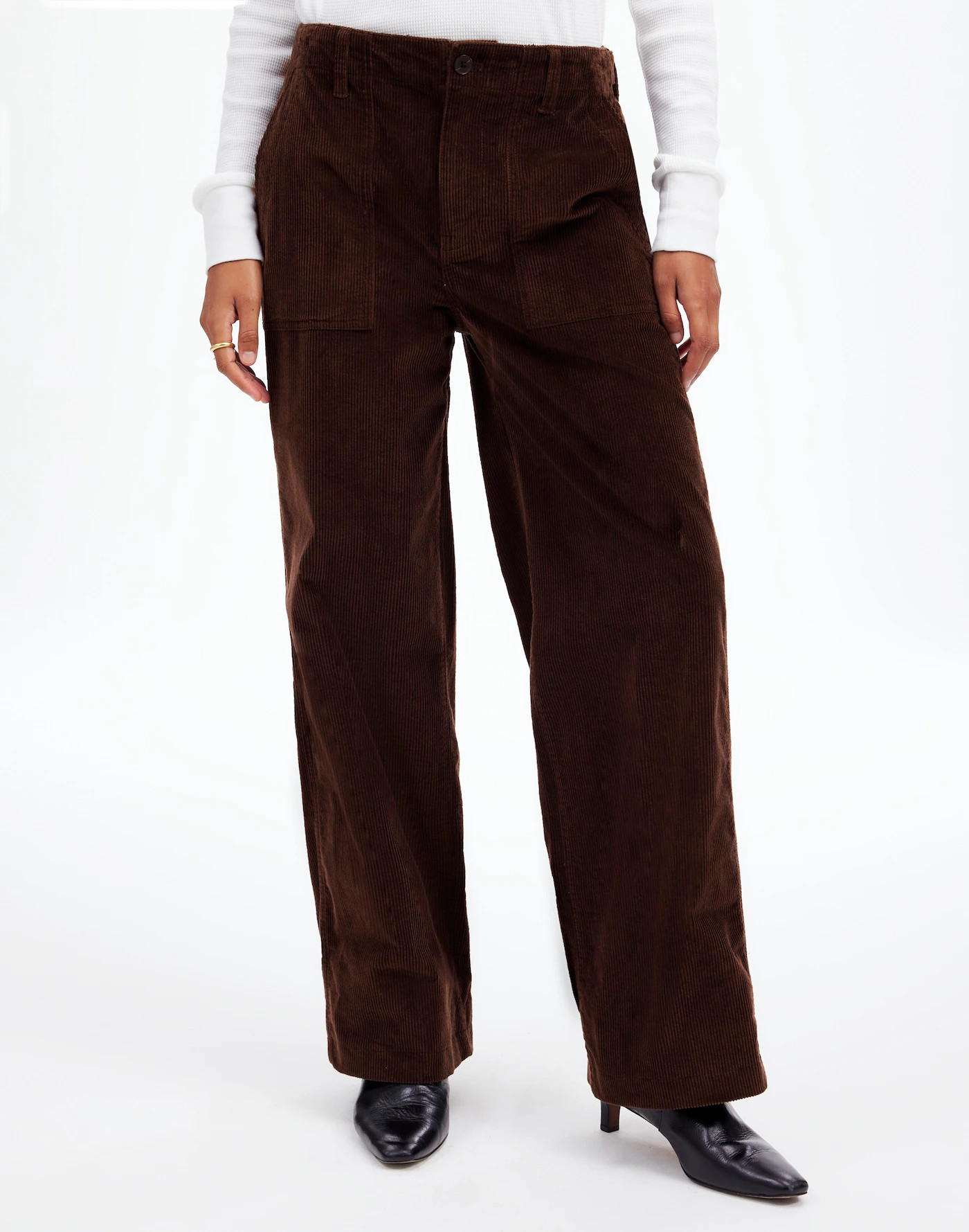 Low-Slung Baggy Utility Pants in Corduroy | Madewell