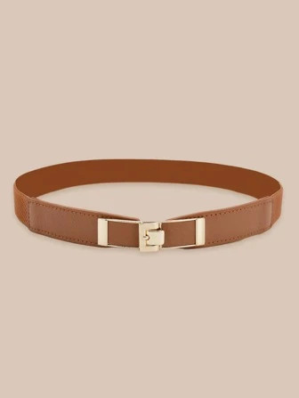 Metal Buckle Elastic Belt | SHEIN