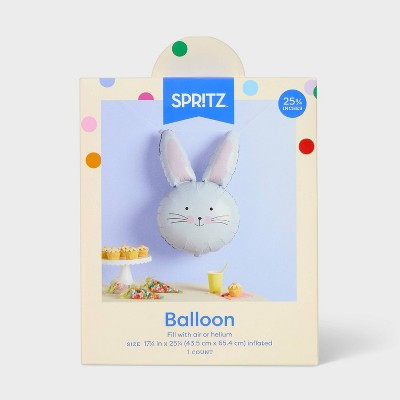 Easter Bunny Face Foil Balloon - Spritz™ | Target