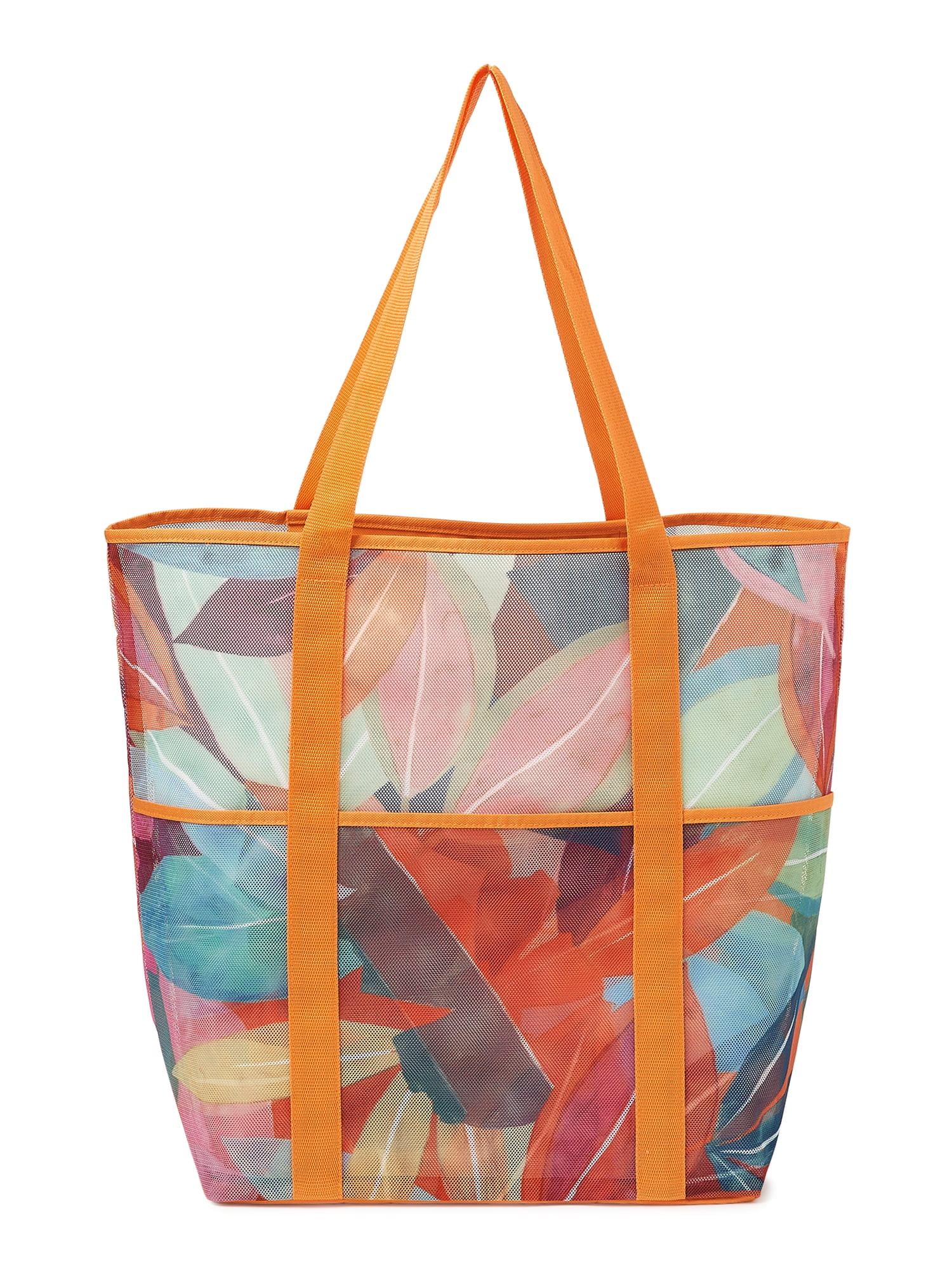 Time and Tru Mesh Beach Tote Bag | Walmart (US)