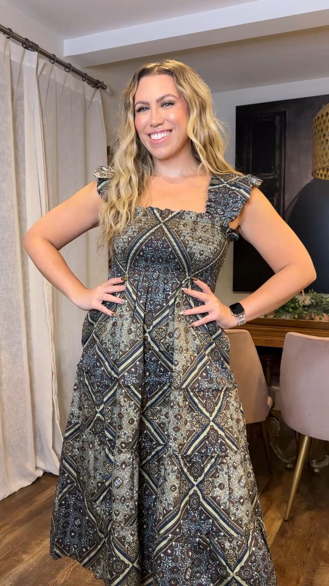 The perfect fall dress especially for when it’s still warm. Wearing a small it runs big! Fall outfit, fall outfits, fall dresses

#LTKStyleTip #LTKMidsize #LTKSeasonal