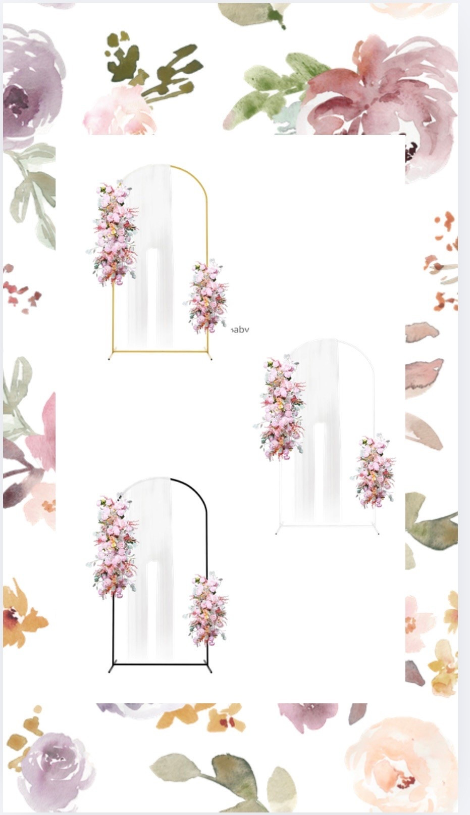 Pretty arches for a wedding or party!

#LTKWedding #LTKvlog #LTKstorytime