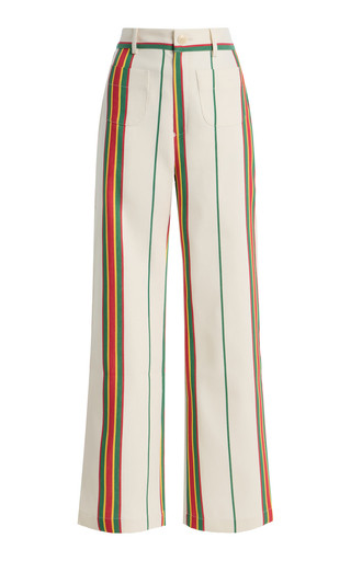 Exclusive La Isla Pippi Cotton Straight-Leg Pants | Moda Operandi (Global)