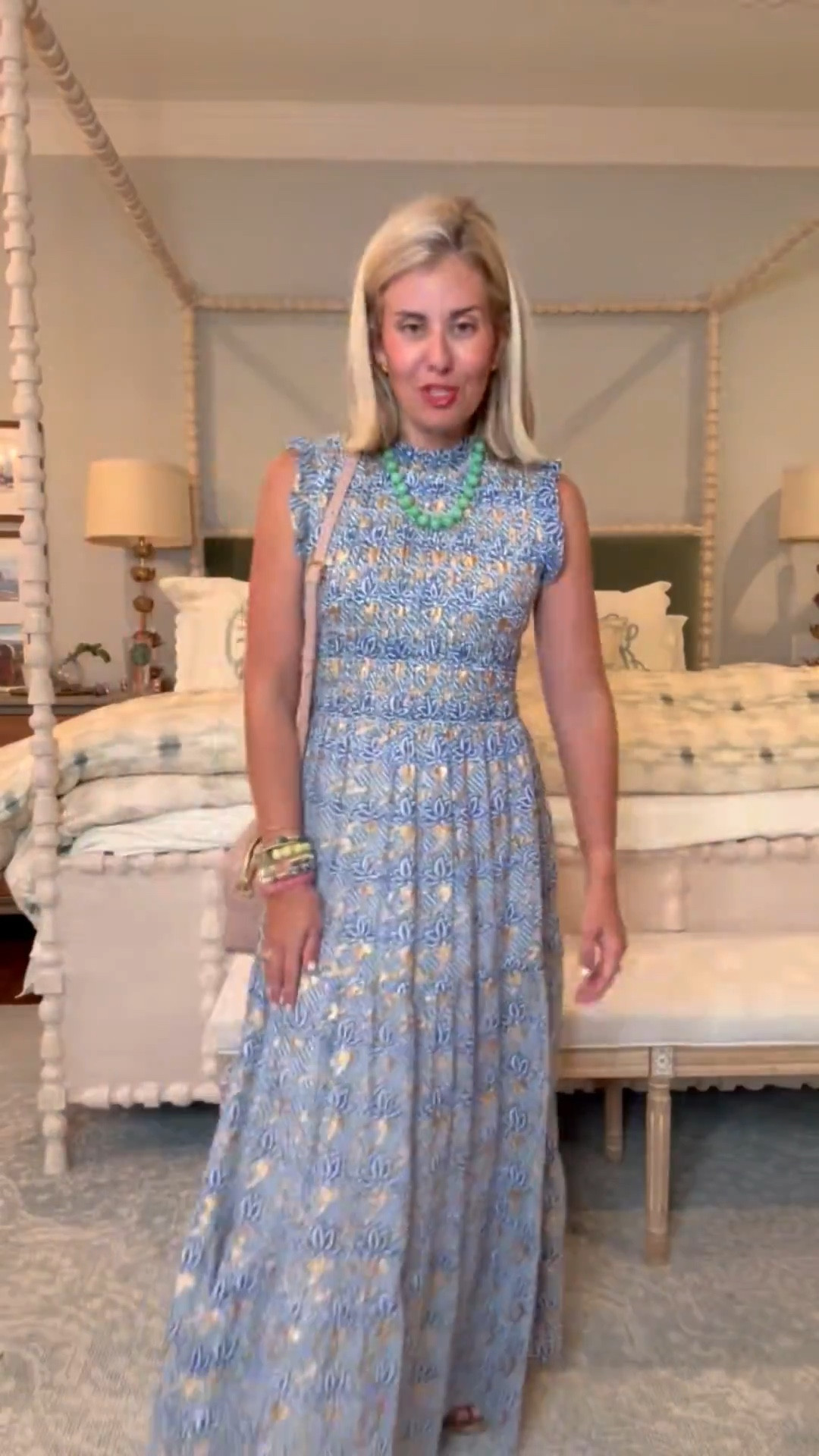 The splurge worthy dress you will never get rid of!! Absolutely gorgeous detail & gold lining that is to die for. I’m in xs. 

#LTKdayinmylife #LTKootd #LTKmomlife