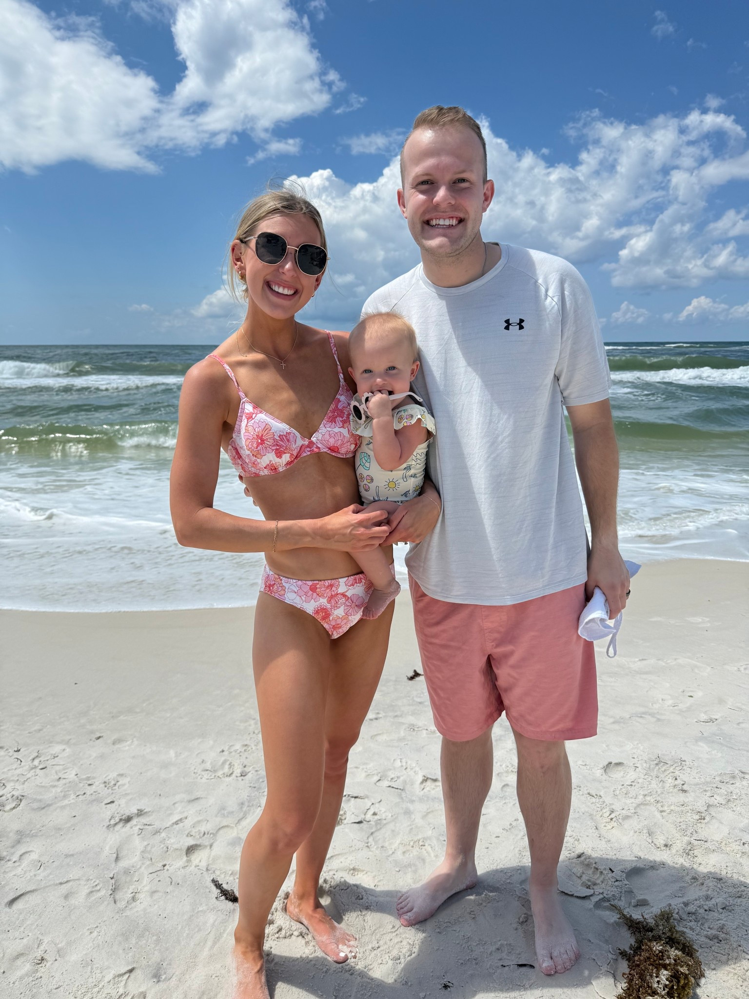 Budget friendly beach looks for the whole fam is a win 🌊☀️ #targetswim #oldnavybaby 

#LTKTravel #LTKBaby #LTKSummerEdit