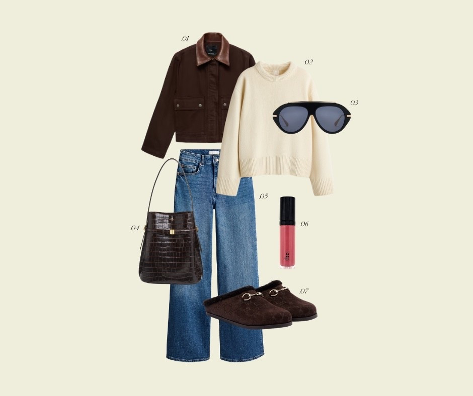 Gucci Slippers // H&M Denim // Mango Jackets // Winter Fashion // Winter Style // THIS Beauty 

#LTKSeasonal #LTKootd #LTKTravel