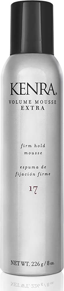 Kenra Volume Mousse Extra 17 | Firm Hold Mousse | Alcohol Free | Non-drying, Non-flaking Lightwei... | Amazon (US)