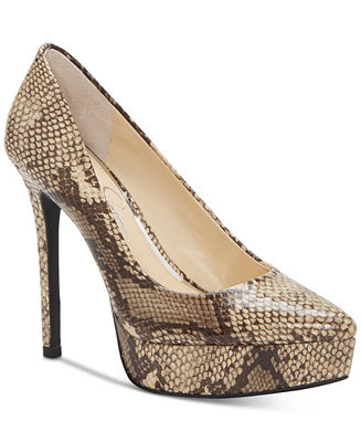 Jessica Simpson Lael Pointed-Toe Platform Pumps & Reviews - Pumps - Shoes - Macy's | Macys (US)