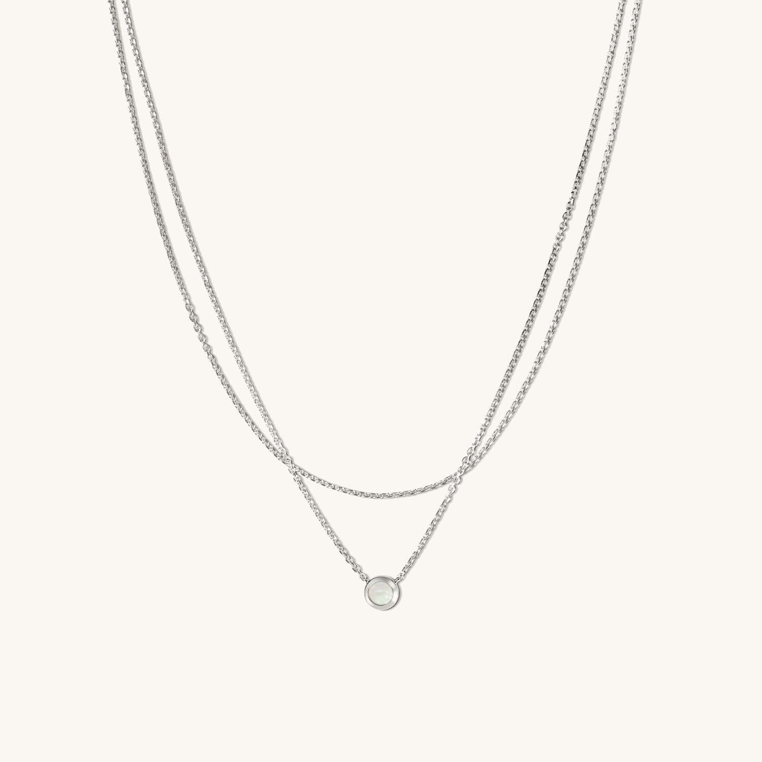 Layered Opal Necklace | Mejuri (Global)