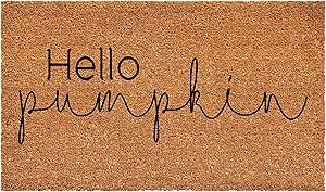 Calloway Mills Hello Pumpkin Doormat (Tan/Black, 24" x 36") | Amazon (US)