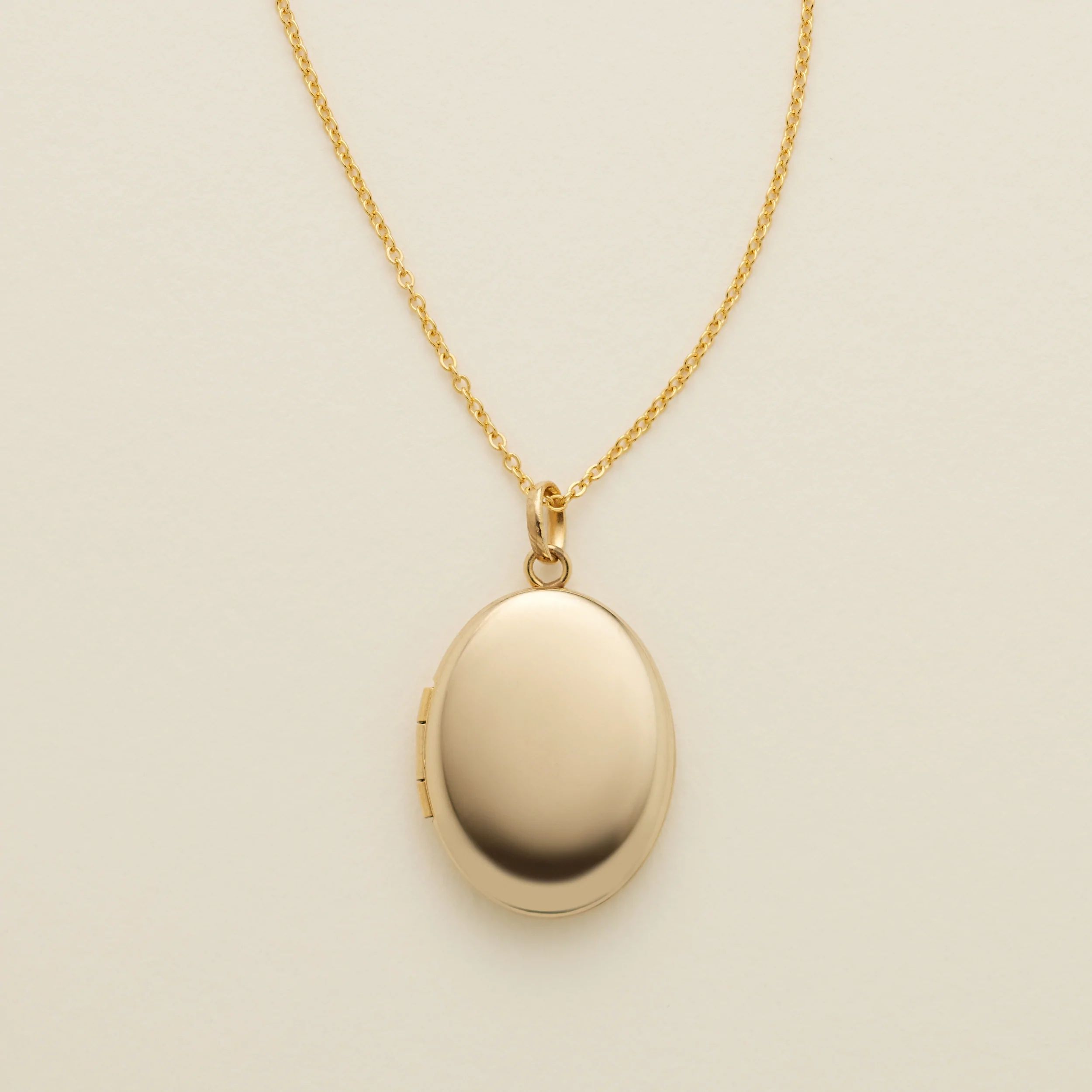 Oval Locket Necklace | Made by Mary (US)