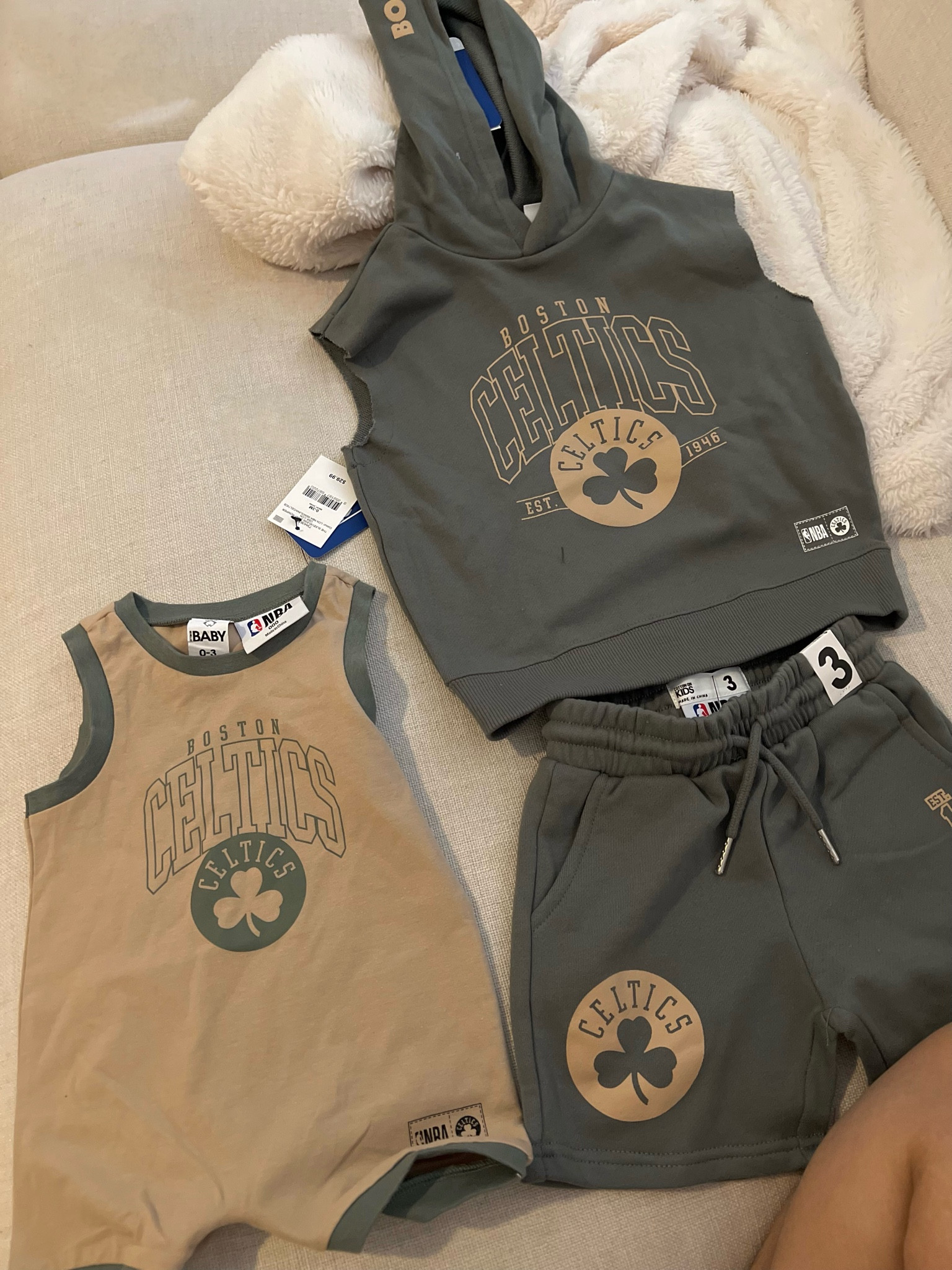 Matching Celtics outfits for baby and toddler 💙✨

#LTKbaby #LTKkids #LTKstyletip
