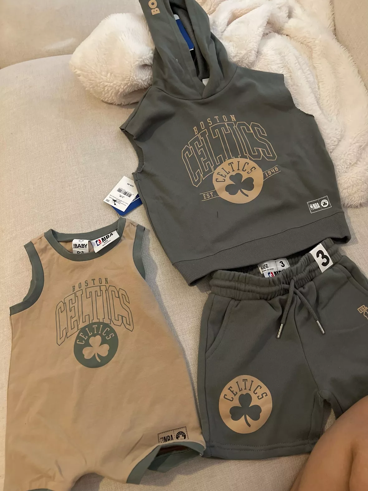 Baby Boston Celtics Gear, Toddler, Celtics Newborn Basketball Clothing,  Infant Celtics Apparel