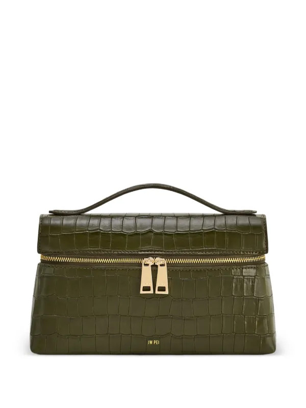 Thea crocodile-effect tote bag | Farfetch Global