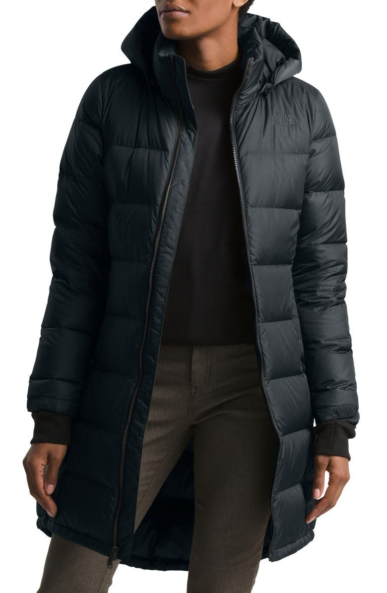 Metropolis II Water Repellent 550 Fill Power Down Hooded Parka | Nordstrom