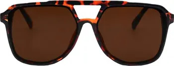 Fifth & Ninth Lagos 58m Polarized Aviator Sunglasses | Nordstrom | Nordstrom