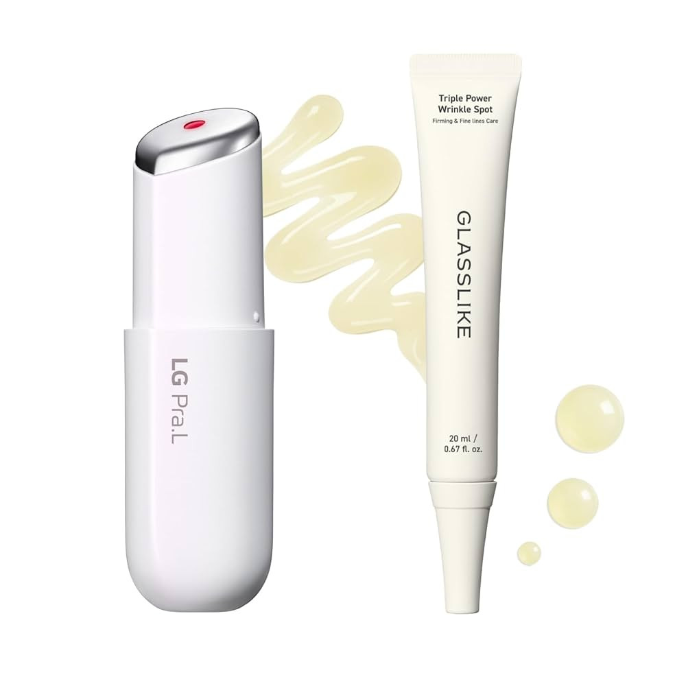 Wrinkle Care Duo : Superform Galvanic Booster and Glasslike Triple Power Wrinkle Spot Ampoule, 0.... | Amazon (US)