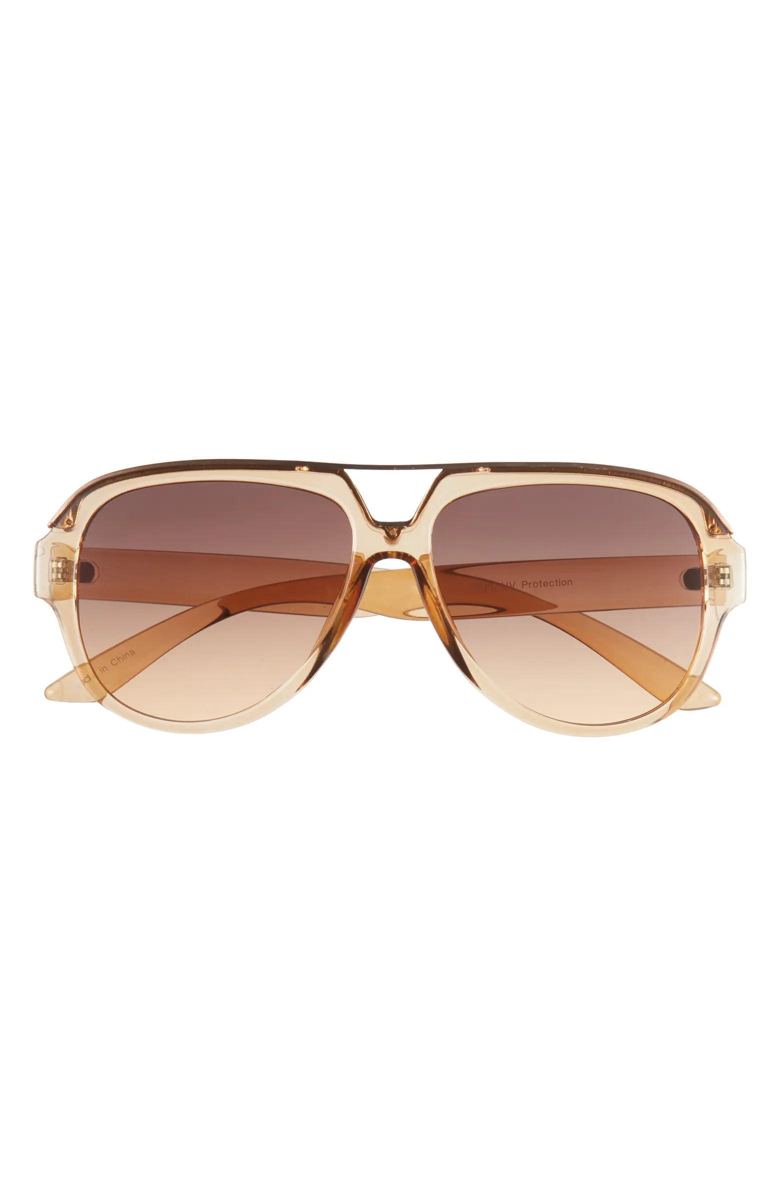 59mm Gradient Aviator Sunglasses | Nordstrom