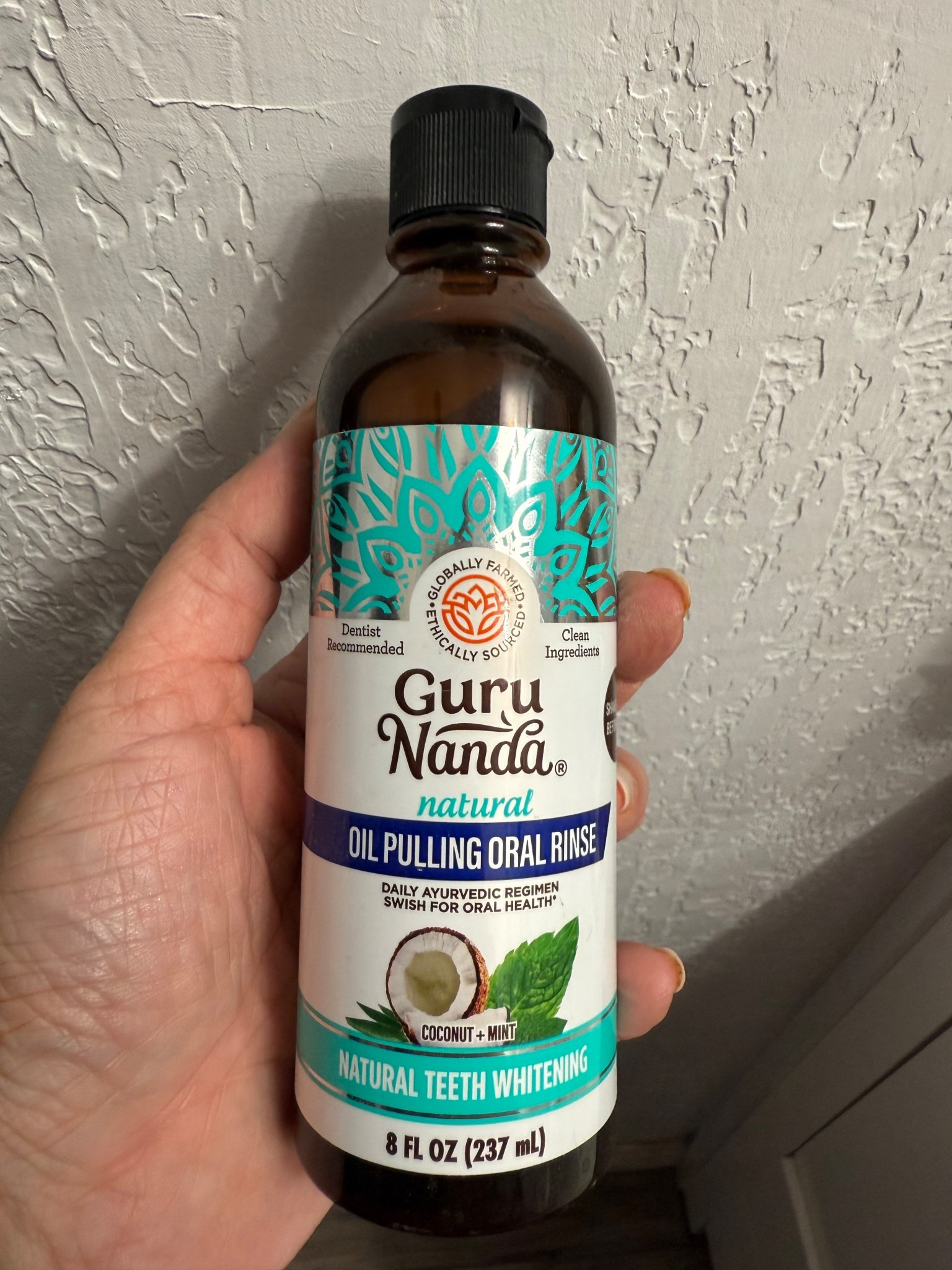 Want a natural way to whiten your teeth and freshen breath? This works! And the one I got came with a nice soft toothbrush. #teeth #dentalcare #teethwhitening #oralcare #oilpulling 

#LTKBeauty #LTKWedding #LTKFamily