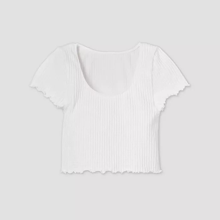 Women's Seamless Crop T-Shirt - Colsie™ | Target