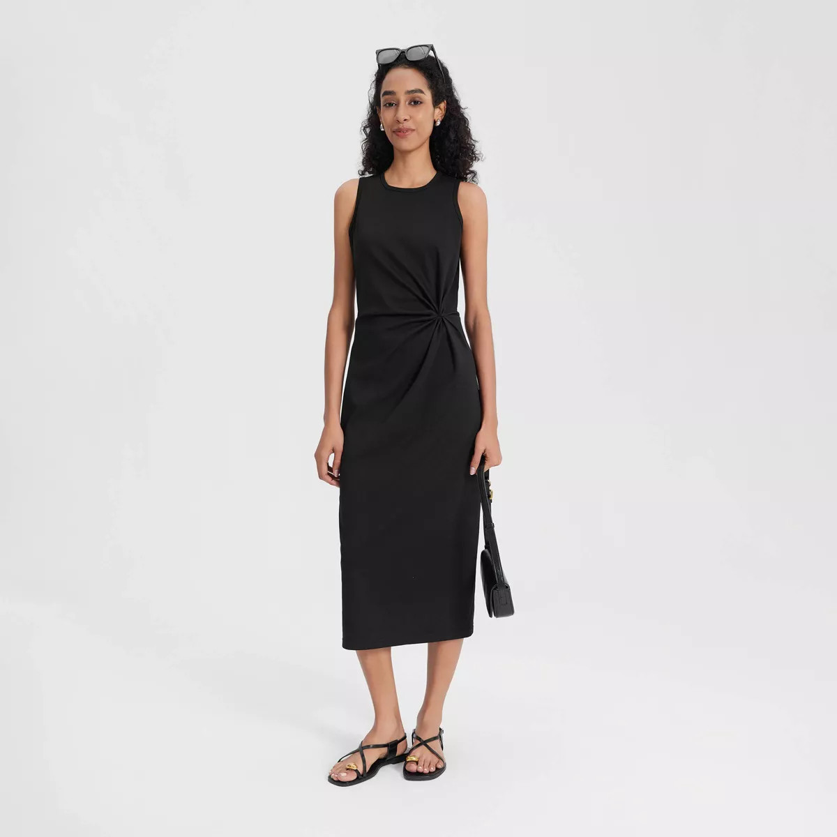 Women's Side-Knot Midi Sundress - A New Day™ | Target