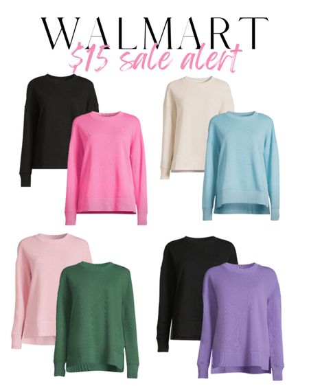 These Walmart tunic sweatshirts are Aerie inspired with a soft, vintage feel. Size up 2 sizes for an oversized fit.

#LTKover40 #LTKsalealert #LTKstyletip
