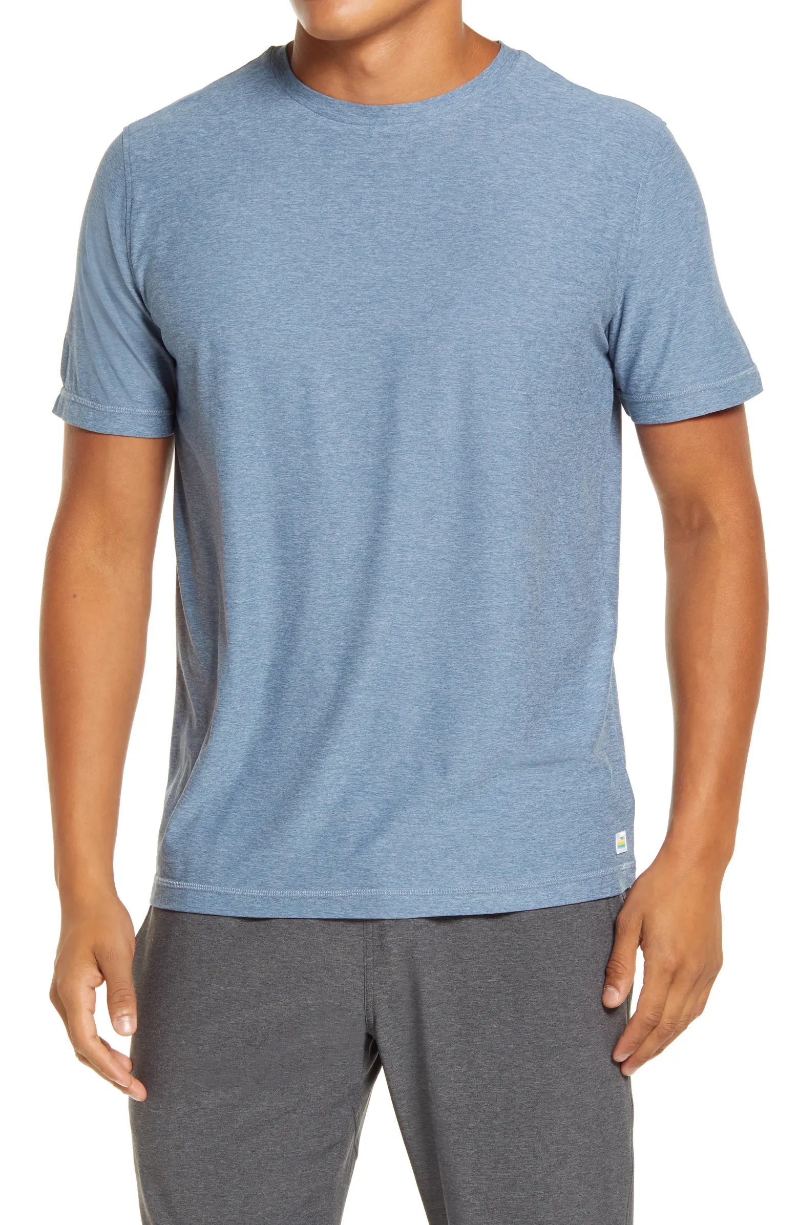 vuori Strato Slim Fit Crewneck Tech T-Shirt | Nordstrom | Nordstrom