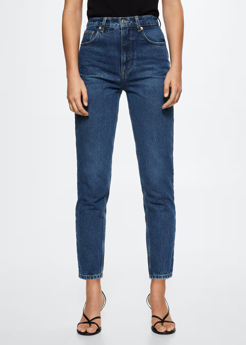 Mom high-waist jeans | MANGO (US)