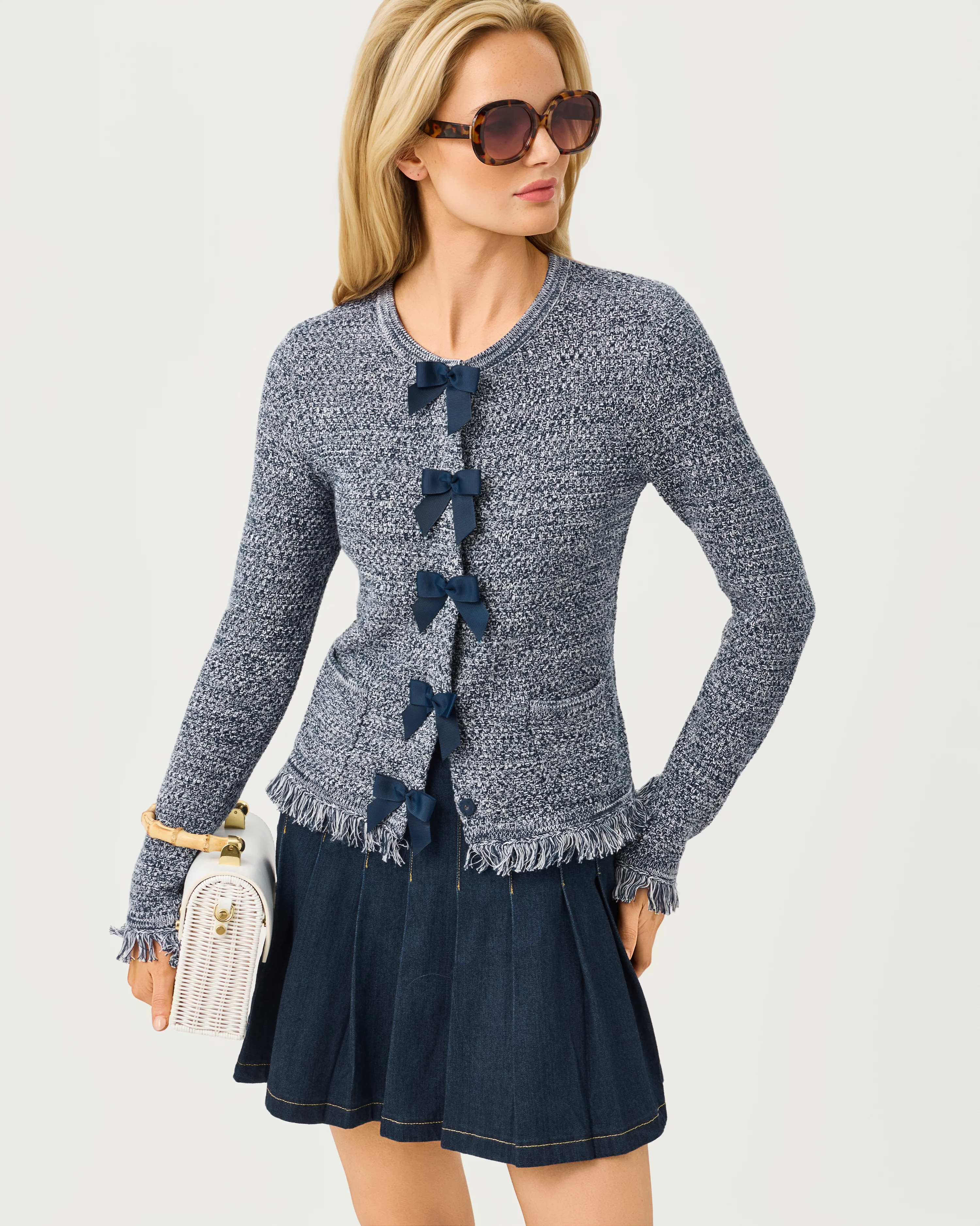 Jayci Denim Mini Skirt | Lilly Pulitzer