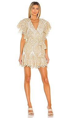 MINKPINK Whilma Wrap Mini Dress in Multi from Revolve.com | Revolve Clothing (Global)