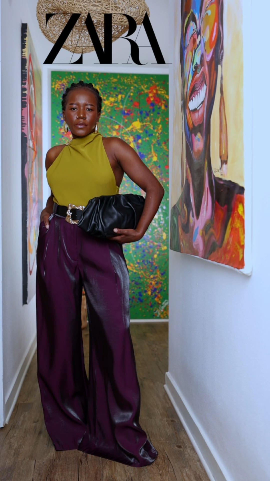 ZARA Gold Hardware Halter Top styled two chic ways. Which look are you loving more? #1 or #2? 

#LTKMidsize #LTKFindsUnder50 #LTKStyleTip