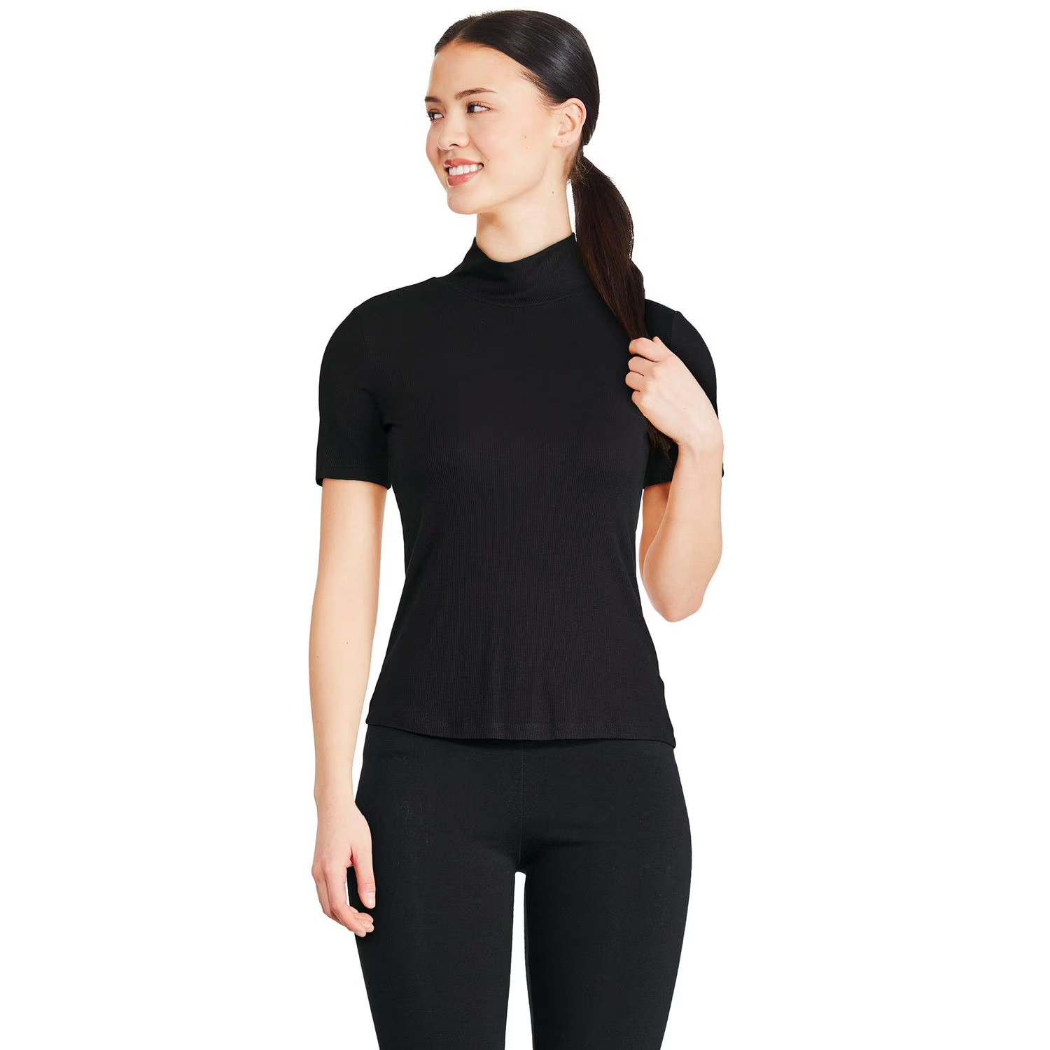 George Women's Mock Neckline Tee | Walmart (CA)