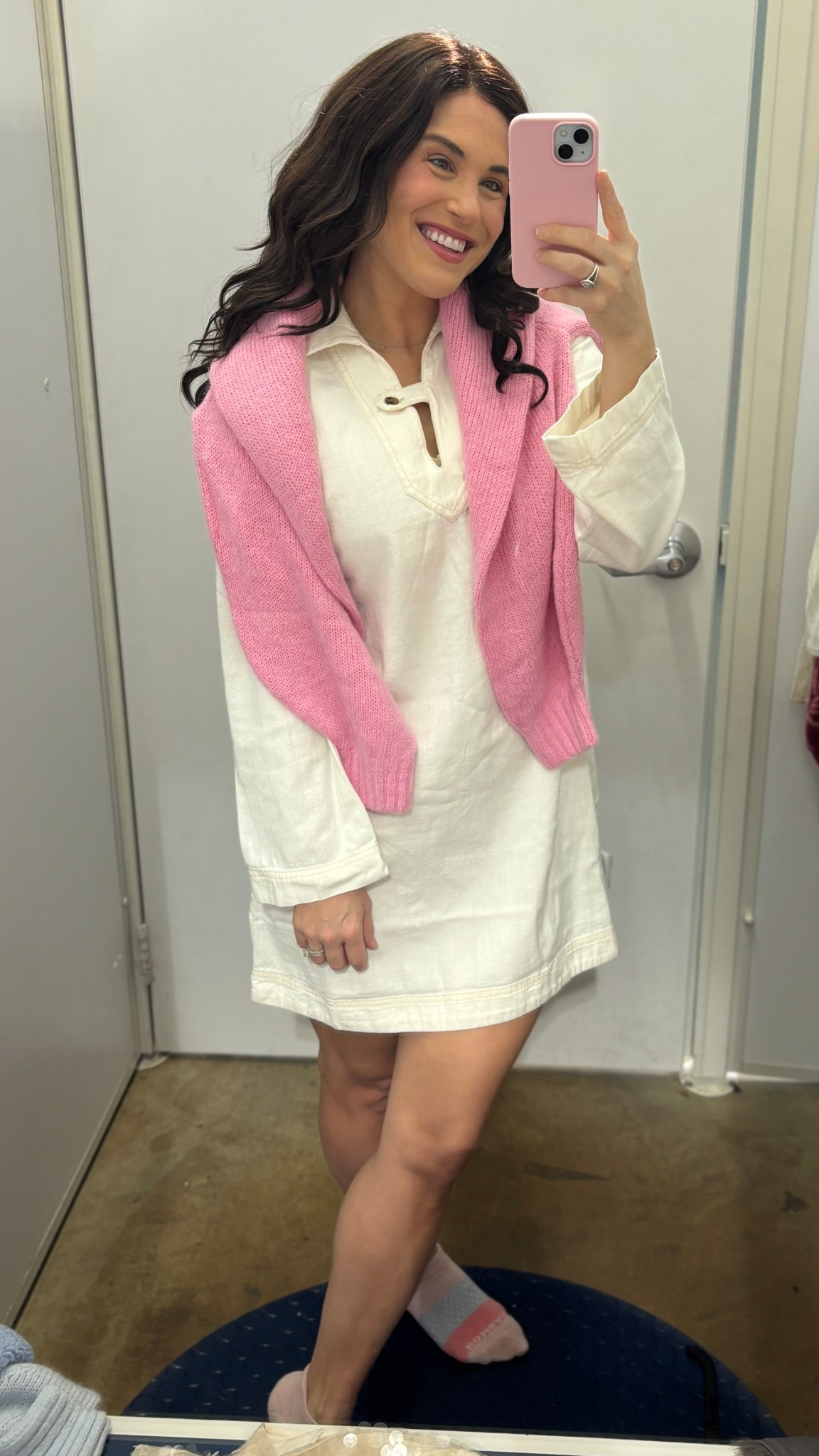 Love how versatile this denim dress is! Throw a sweater over with sneakers for a casual cute look or dress up with tall boots 💖

#LTKSaleAlert #LTKSeasonal #LTKFindsUnder50