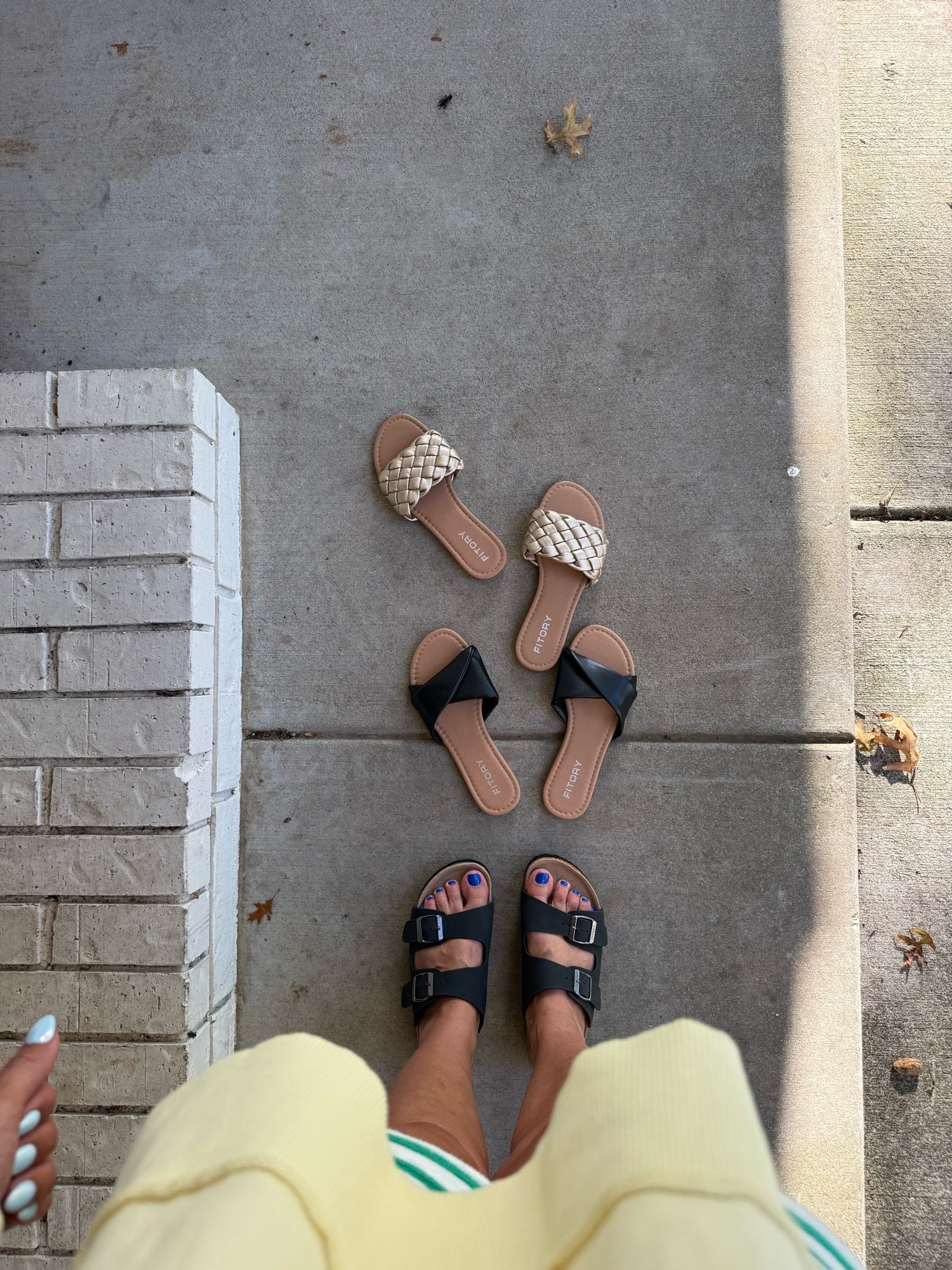 Cute shoes to end the summer with! @Fitory #gifted

#LTKootd #LTKmomlife #LTKSeasonal