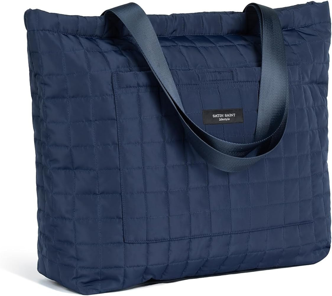 Large Tote Bag for Women Travel Tote Bag SATIN SAINT lifestyle Women Tote Bags for Work Daily Wom... | Amazon (US)