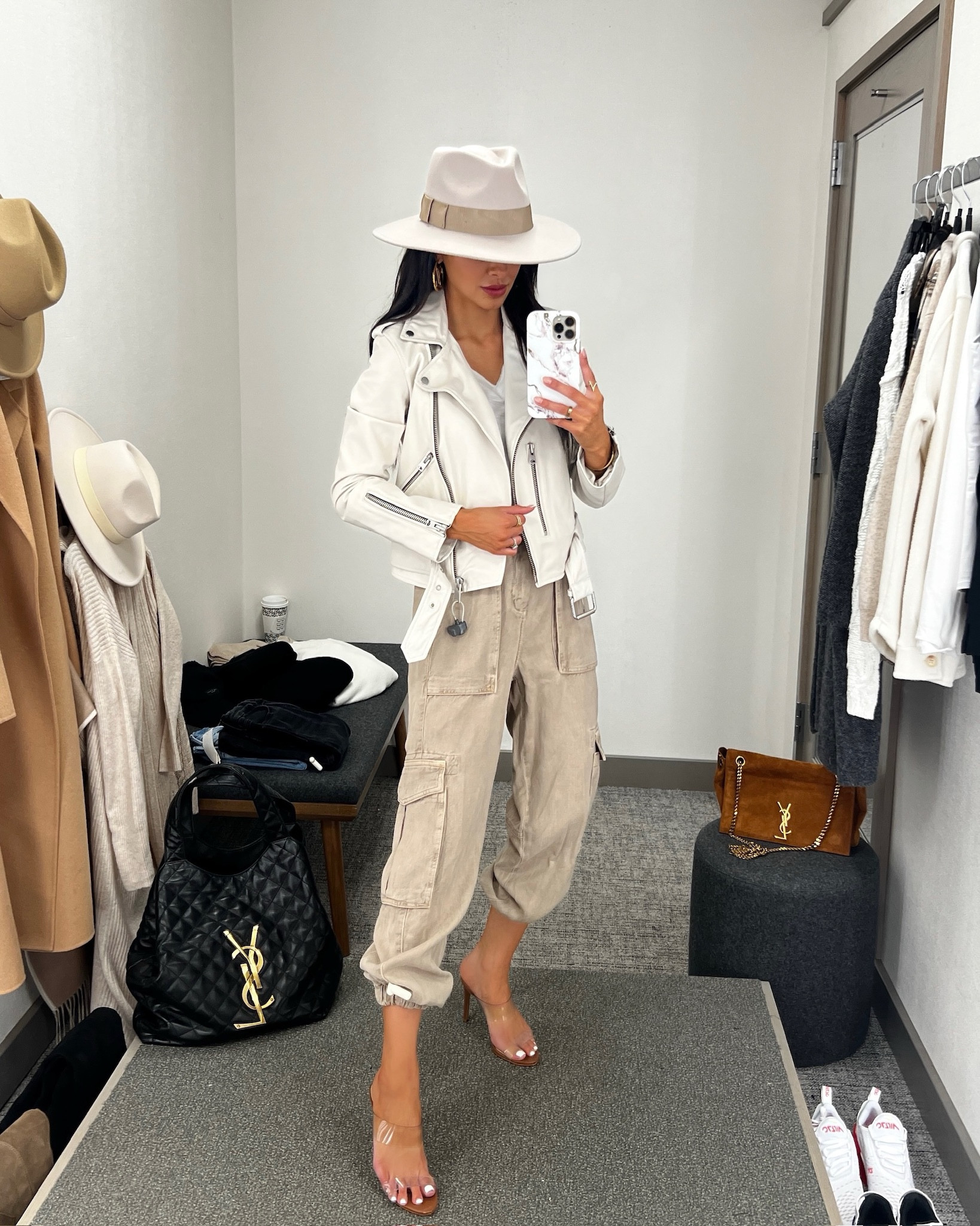 Nordstrom anniversary sale outfit / NSALE style picks
AllSaints leather jacket 
White tee
AllSaints cargo pants


#LTKxNSale #LTKStyleTip #LTKSaleAlert