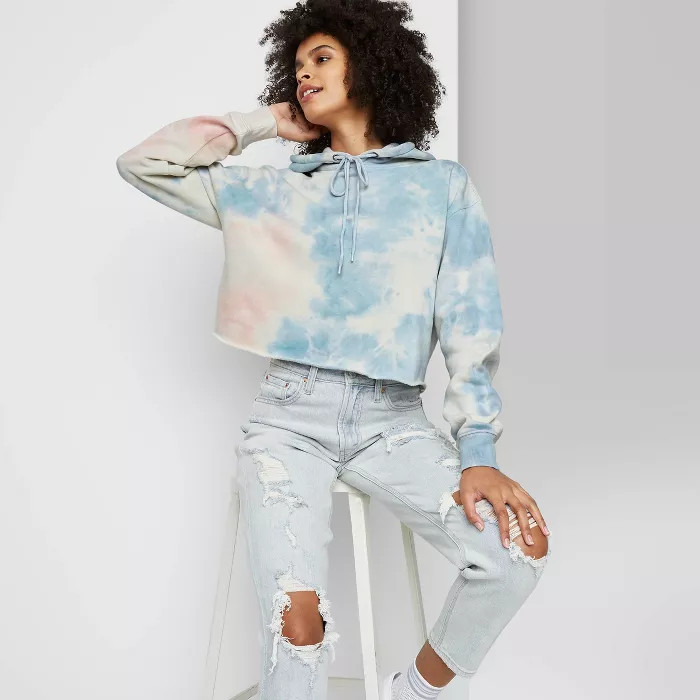 Women's Cropped Hoodie - Wild Fable™ | Target