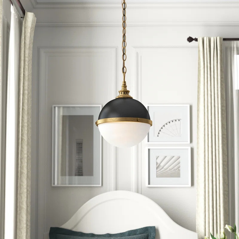 Claudia 2 - Light Single Globe Pendant | Wayfair North America
