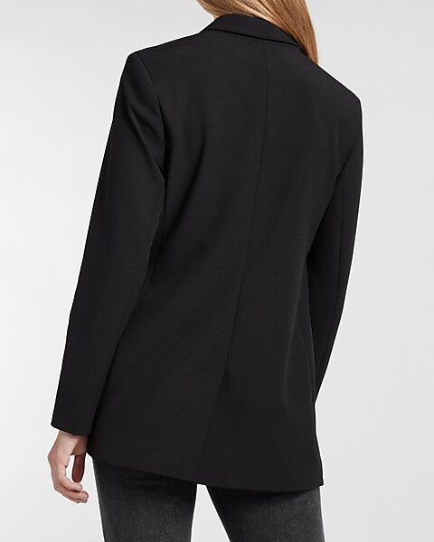 Supersoft Twill Boyfriend Blazer | Express