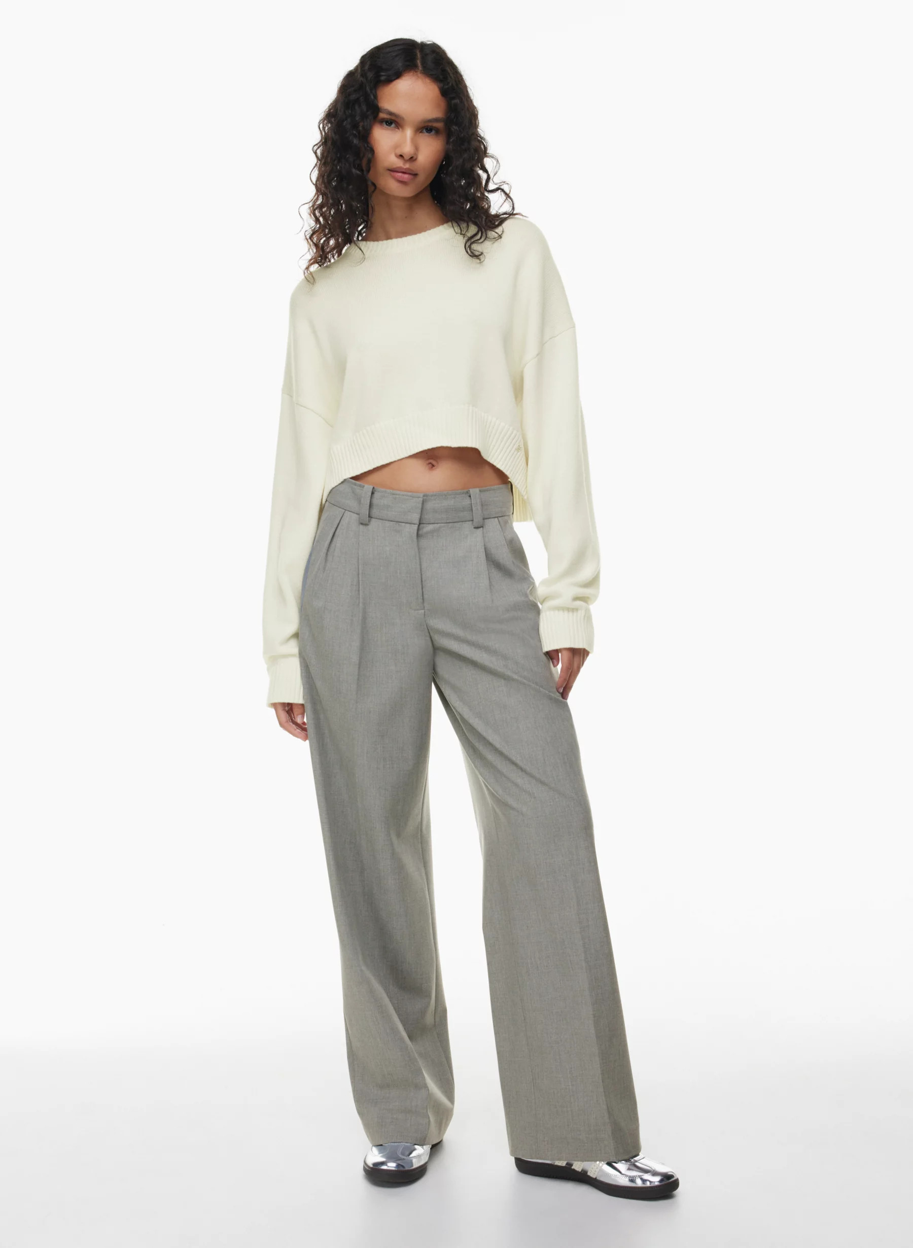 PEGGY CROPPED SWEATER | Aritzia