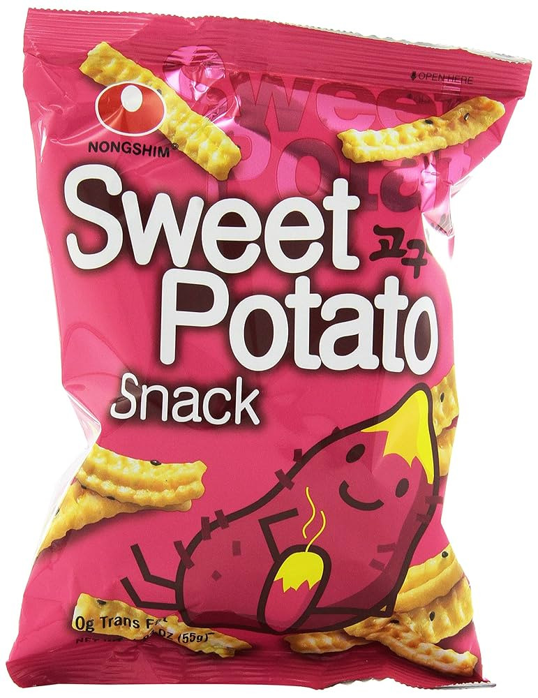 Nongshim Sweet Potato Snack, 1.93 Ounce Bags (Pack of 30) | Amazon (US)