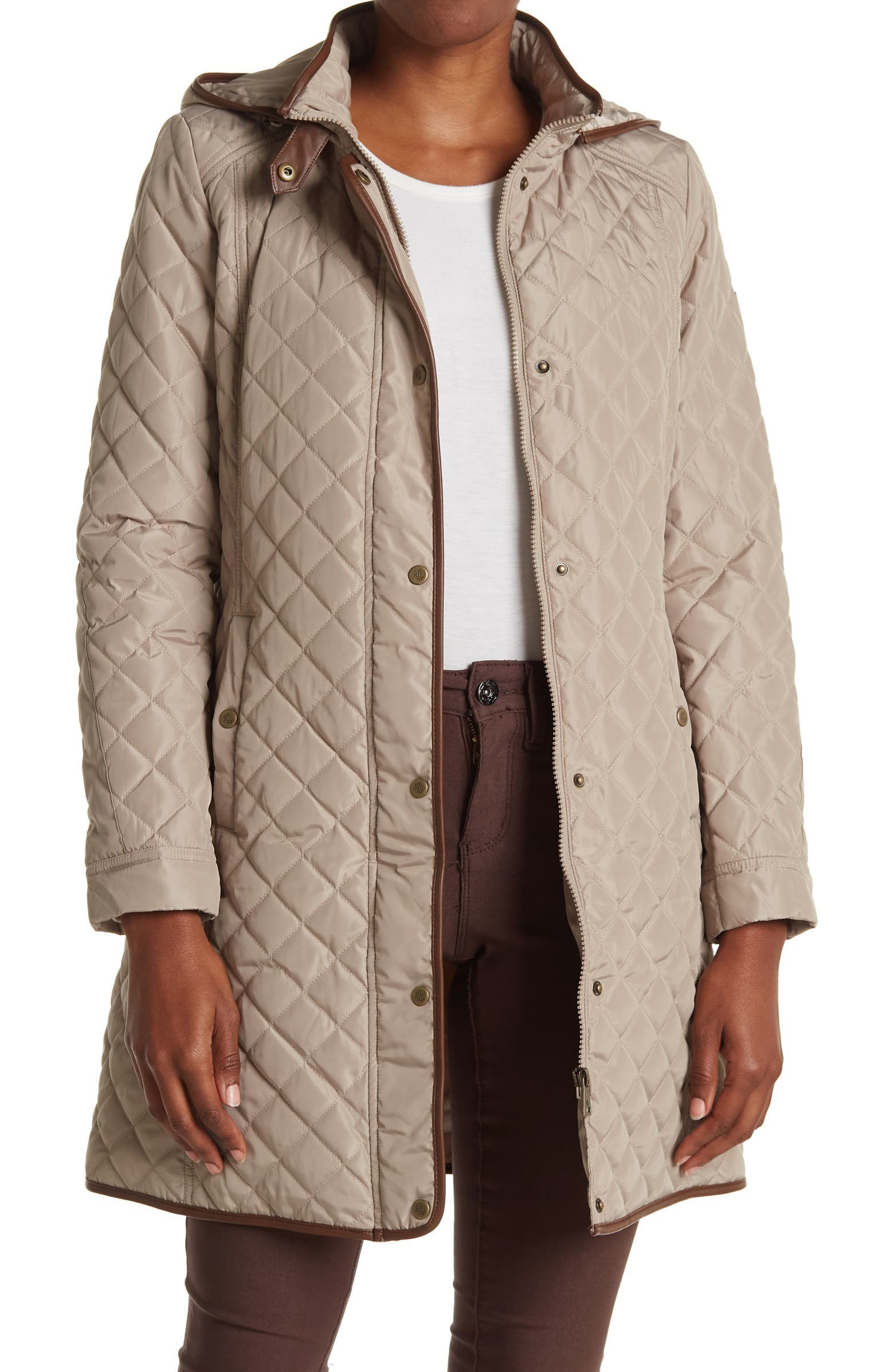 Hooded Quilted Jacket | Nordstromrack | Nordstrom Rack