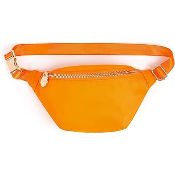 Classic Fanny Pack Adjustable Nylon Preppy Waist Packs Bag Water Resistant Classic Fanny Packs fo... | Amazon (US)