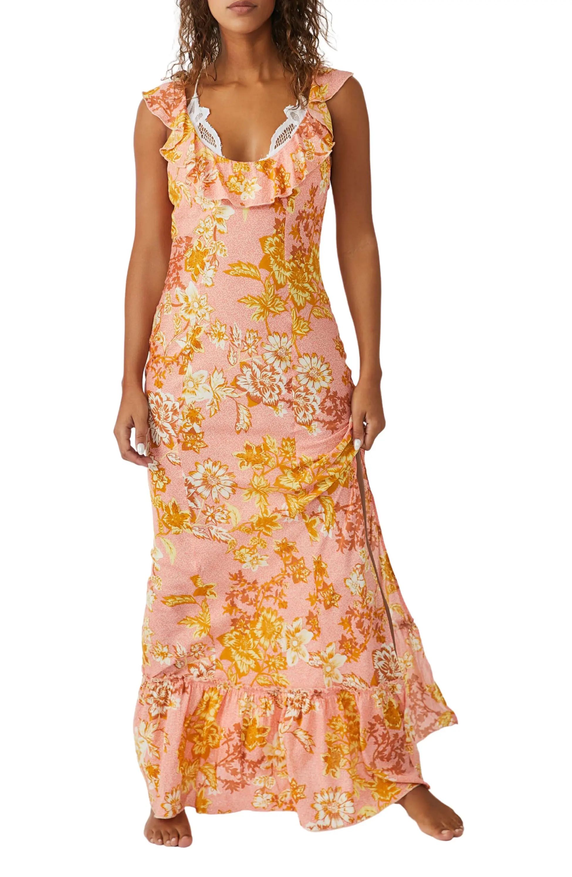 Remind Me Floral Print Maxi Dress | Nordstrom