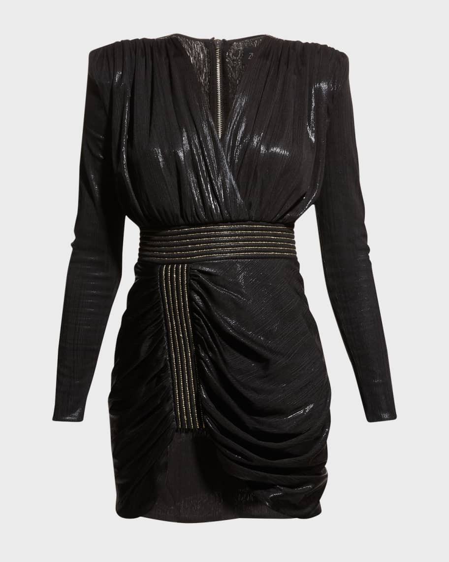 Ziggy Metallic Cocktail Dress | Neiman Marcus